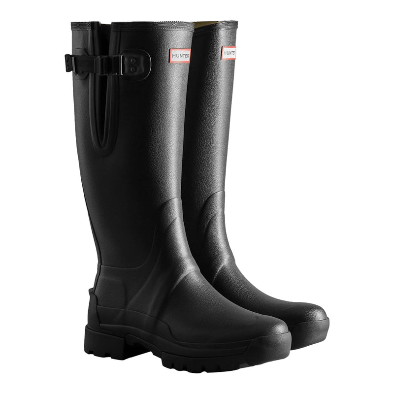 Hunter Balmoral Adjustable Gummistiefel Schwarz