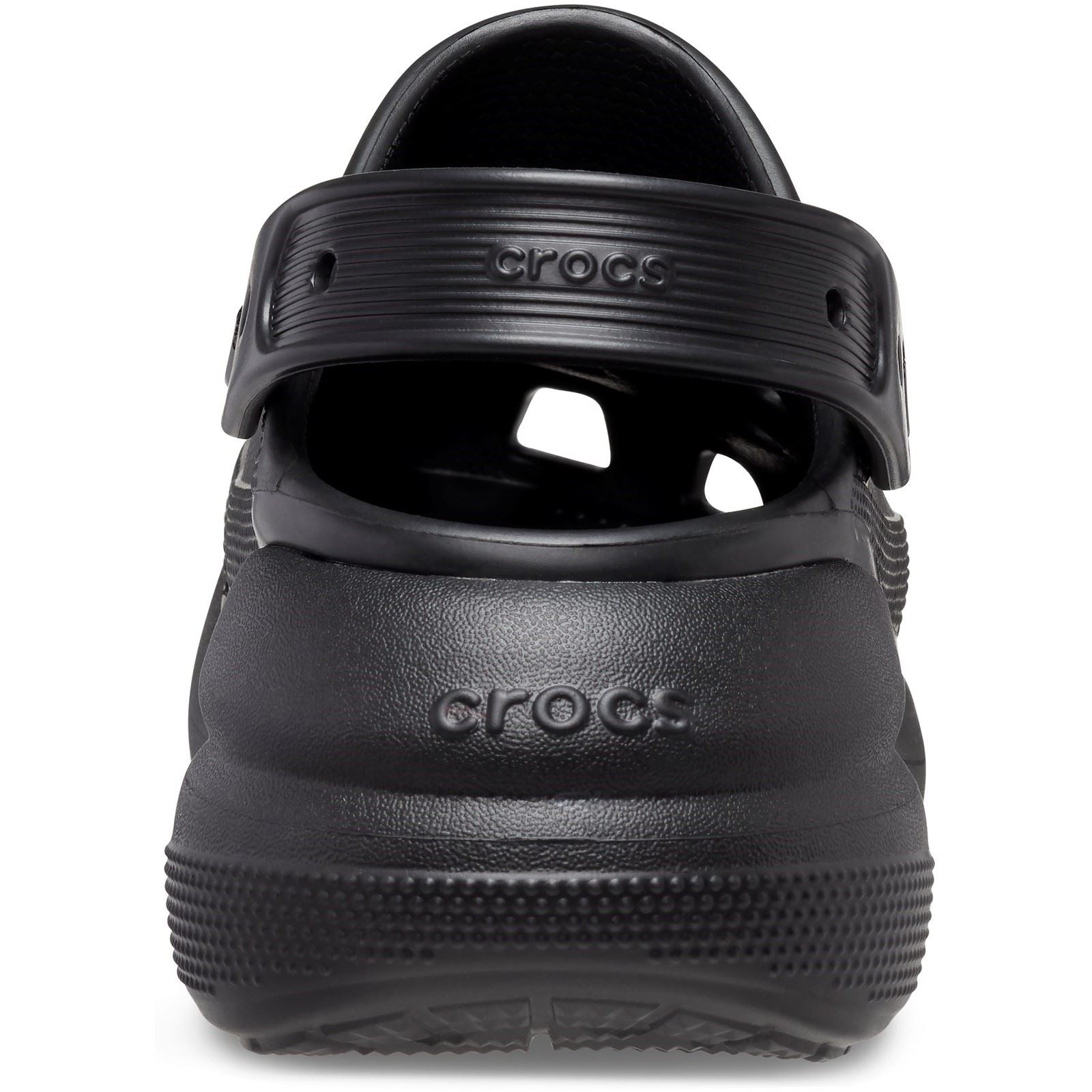 Crocs Classic Crush Eva Damen Hausschuhe In Schwarz