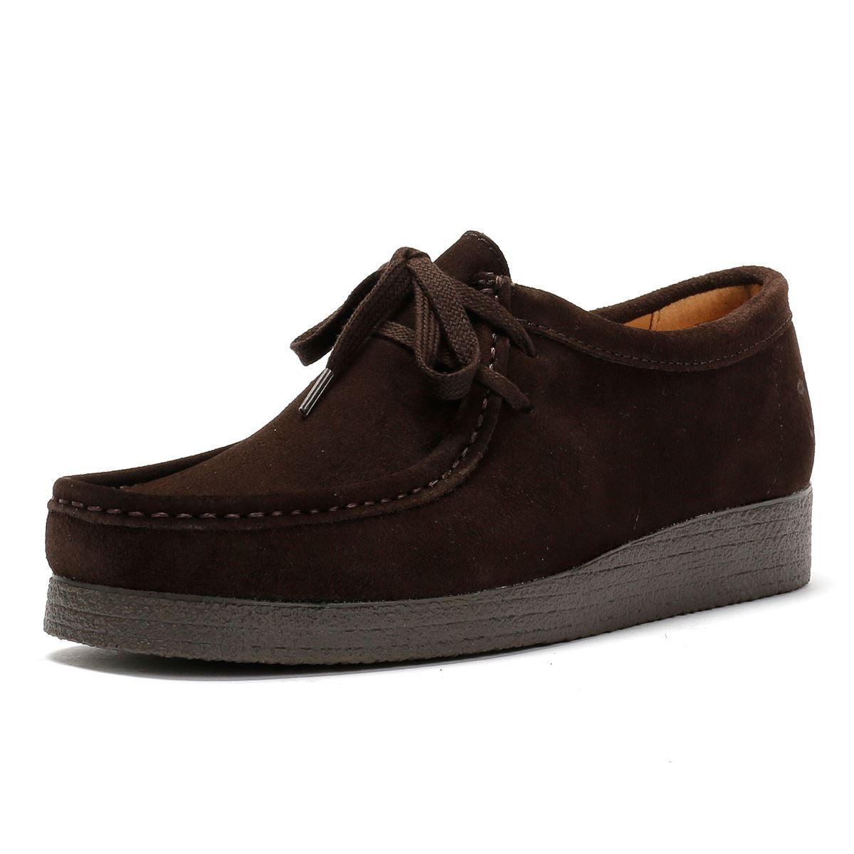 Tower Footwear Apache Wildleder Herren Braune Schnürschuhe