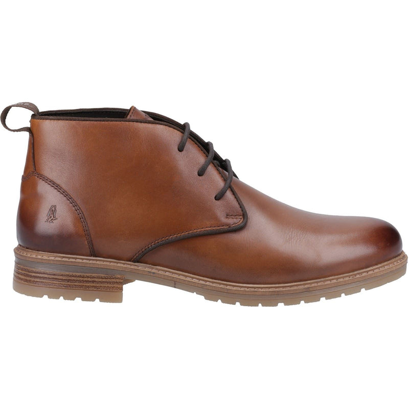 Hush Puppies Ricky Leder Herren Stiefeletten in Tan