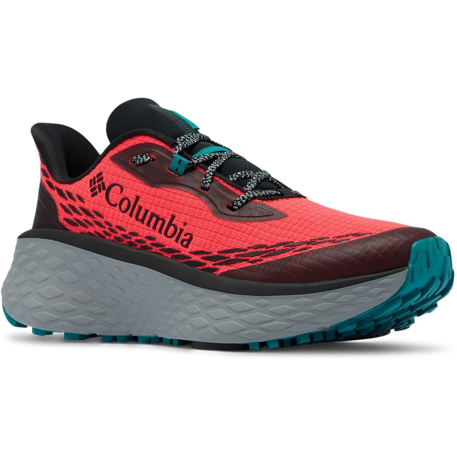 Columbia Konos Trillium ATR Polyester Damen Neon Sonnenaufgang/Teal Chlorid Wanderschuhe