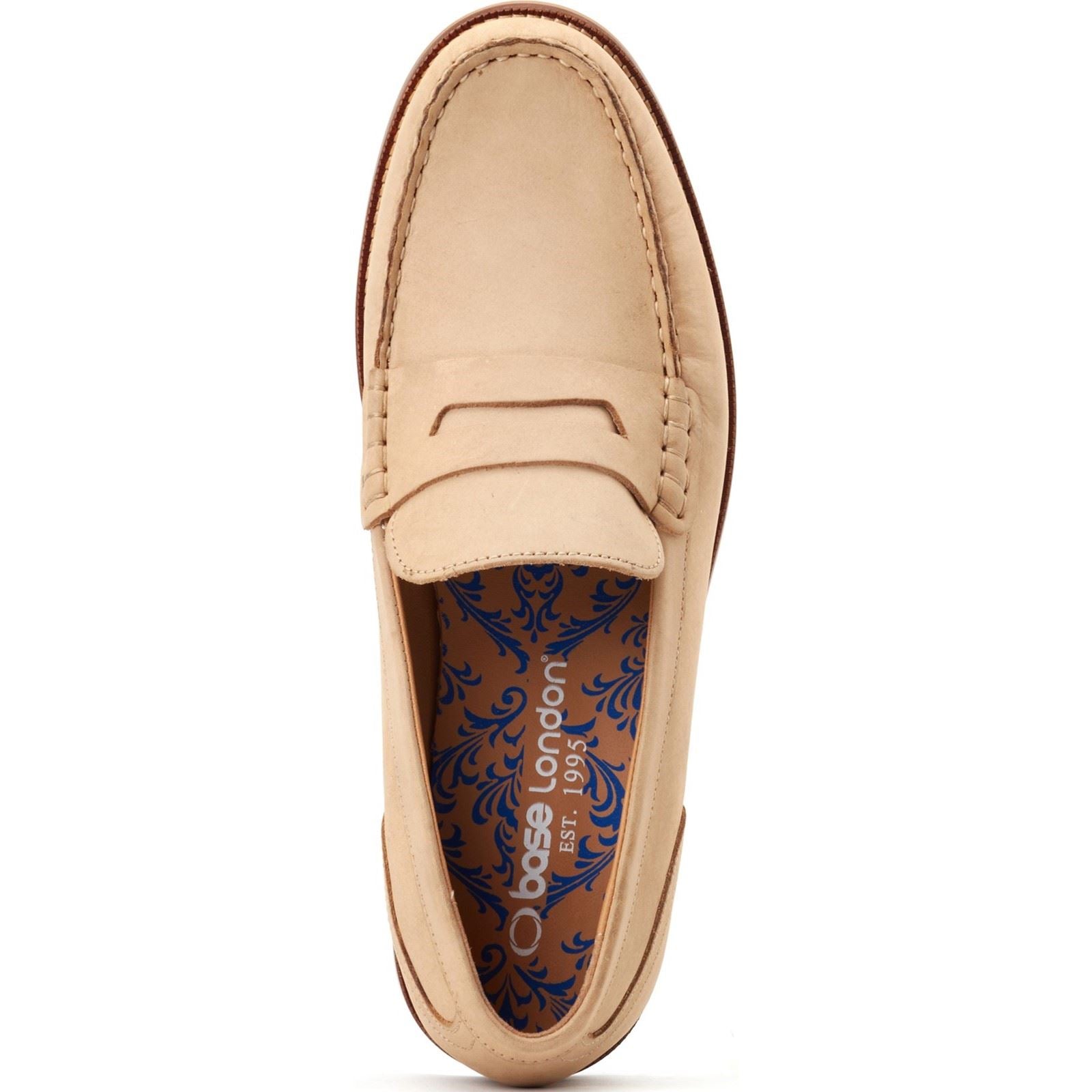 Base London Garfield Leder Herren Sandalen Loafer