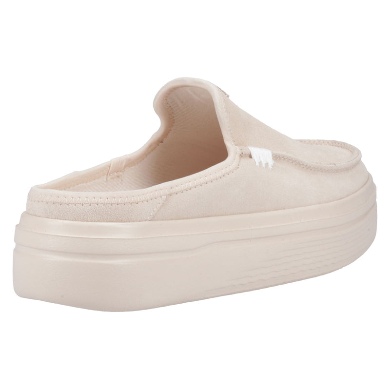 HEYDUDE Austin Lift Classic Leder Damen Pantoletten In Rosé