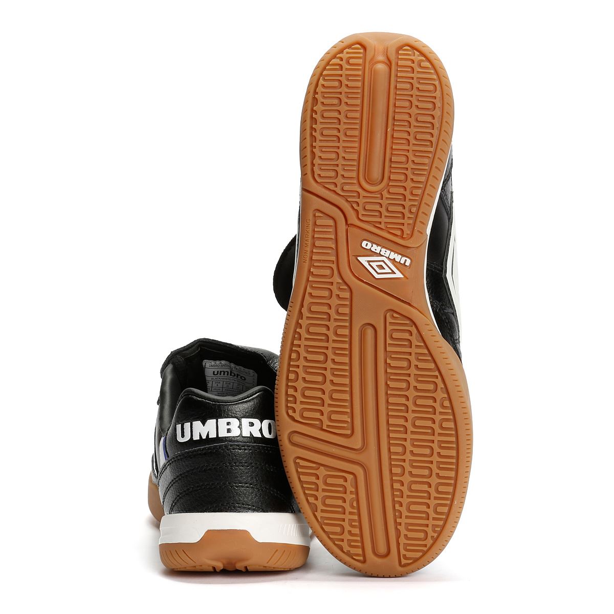 Umbro Speciali TR Leder Schwarze Sneakers