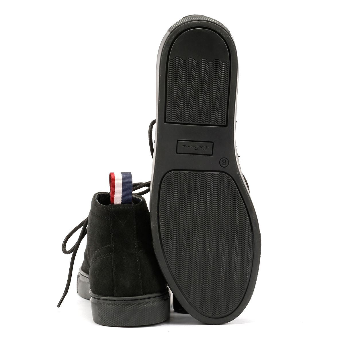 Ben Sherman Parka Herren Wildlederstiefel In Schwarz