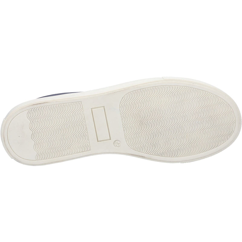 Hush Puppies Colton Leder-Herren-Sneaker In Marineblau