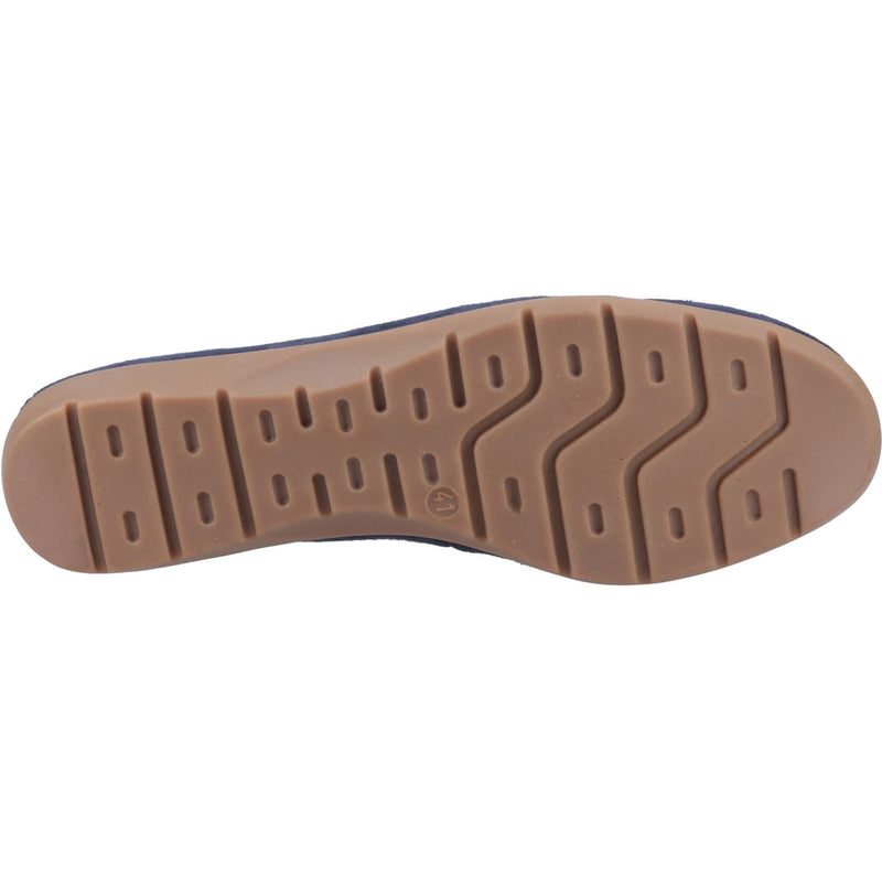 Hush Puppies Shelby Damen Wildlederloafer In Marineblau