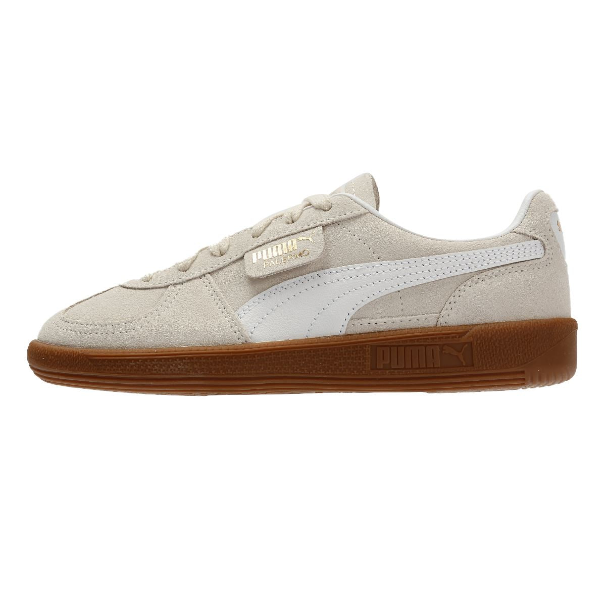 Puma Palermo Wildleder Damen Weiße Sneakers