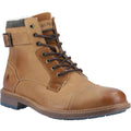 Hush Puppies Jordan Leder Herren Stiefeletten in Tan