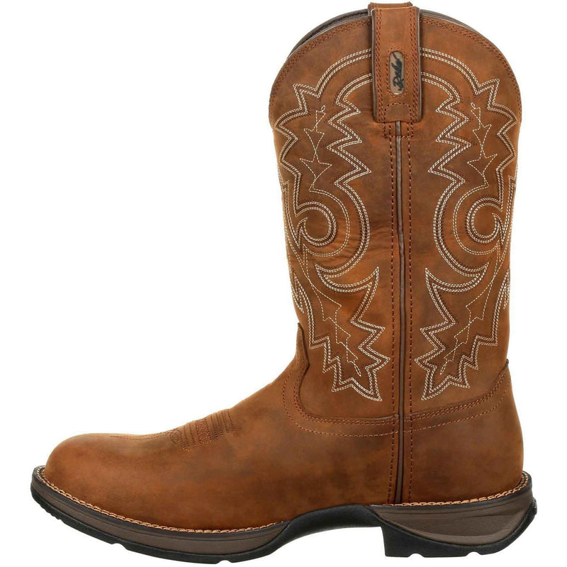 Durango Rebel Leder Herren Stiefel In Coyote Braun