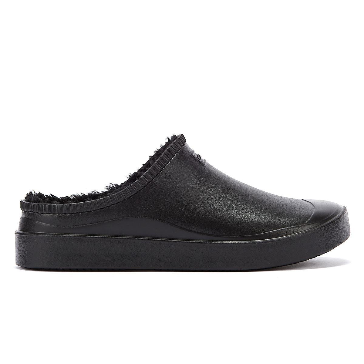 Hunter Bloom Gefütterte Schwarze Clogs