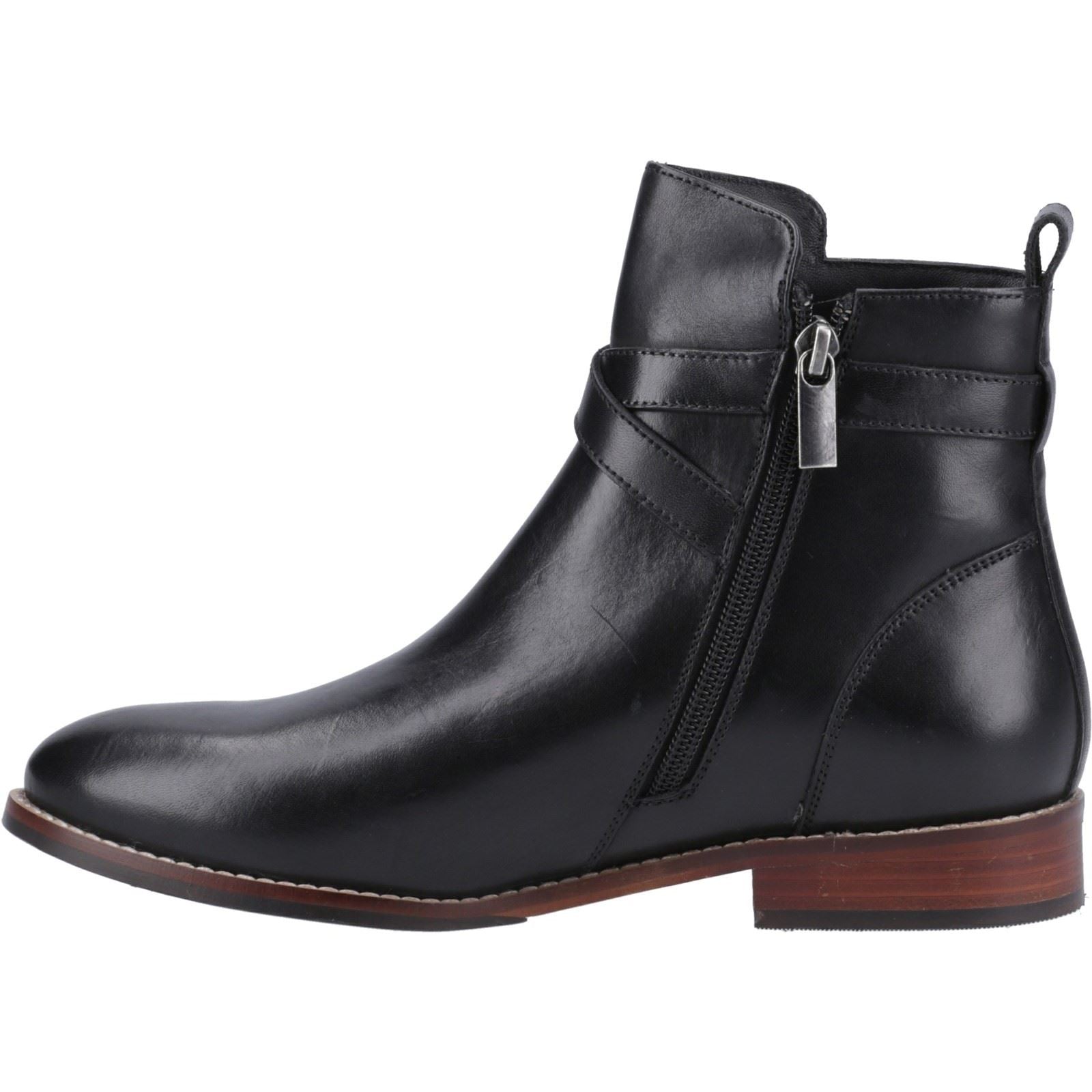 Hush Puppies Cassidy Damenstiefel Aus Schwarzem Wildleder