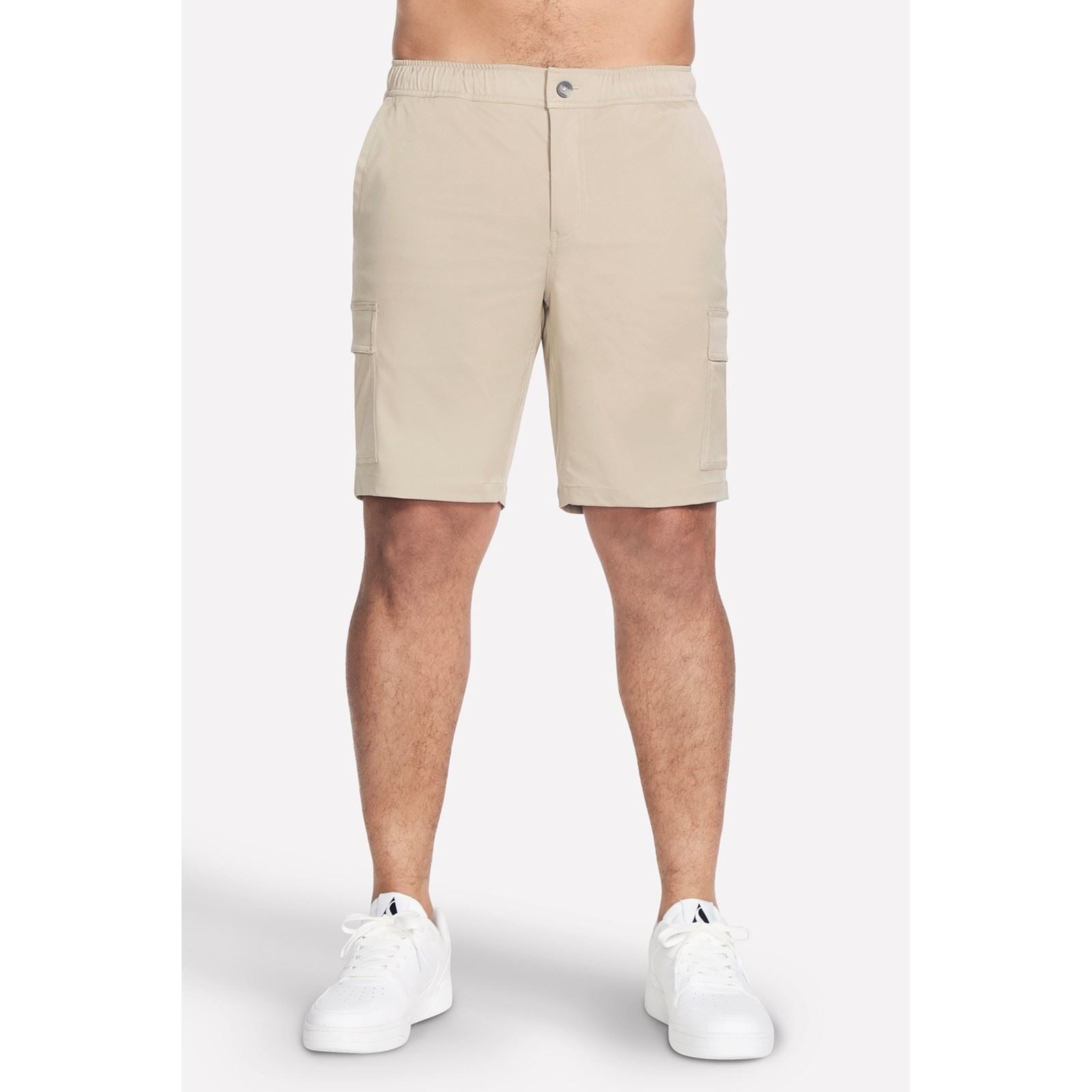 Skechers Performance Downtown Cargo 9 Inch Short Polyester Herren Natürliche Knielange Shorts