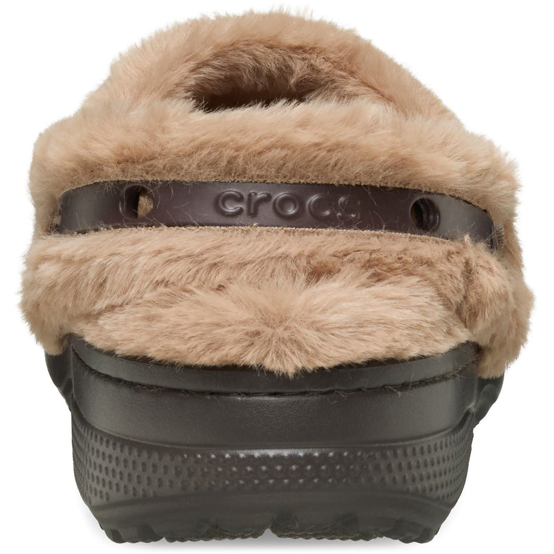 Crocs Classic Unfurgettable Polyester Damen Milchschokoladen Clogs