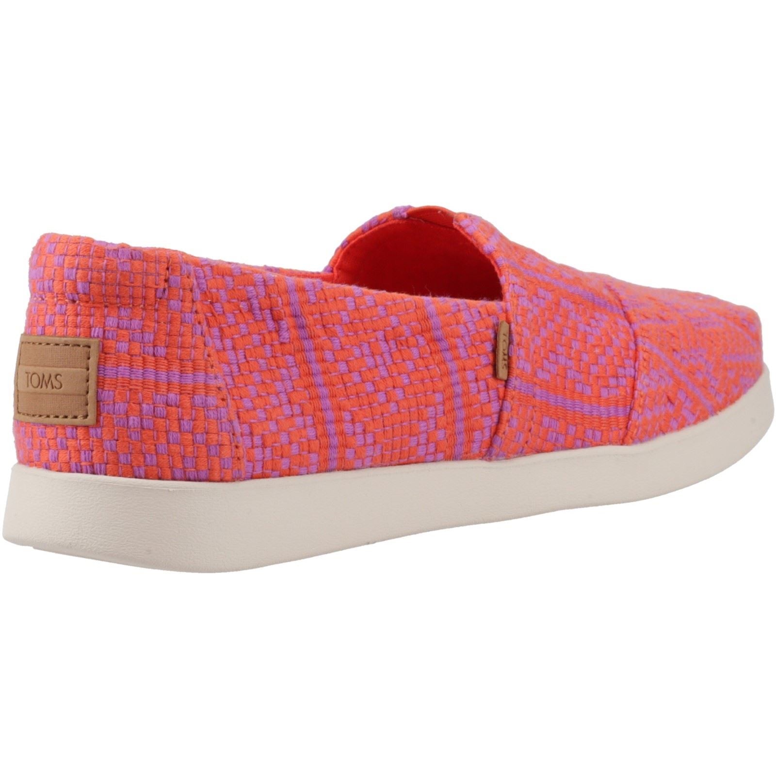 TOMS Alpargata Plus 100% Baumwolle Damen Flammen Espadrilles