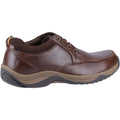 Hush Puppies Derek Herren Kaffeebraune Lederschnürschuhe
