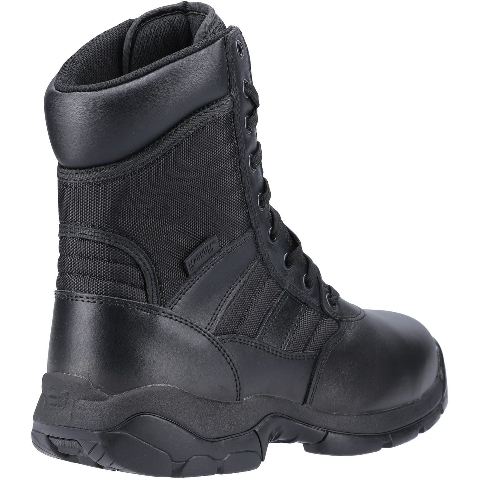 Magnum Panther Acht Komma Null St Leder Schwarz Sicherheitsstiefel