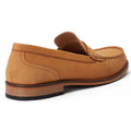Base London Garfield Herrenslipper Aus Gebranntem Tan Leder
