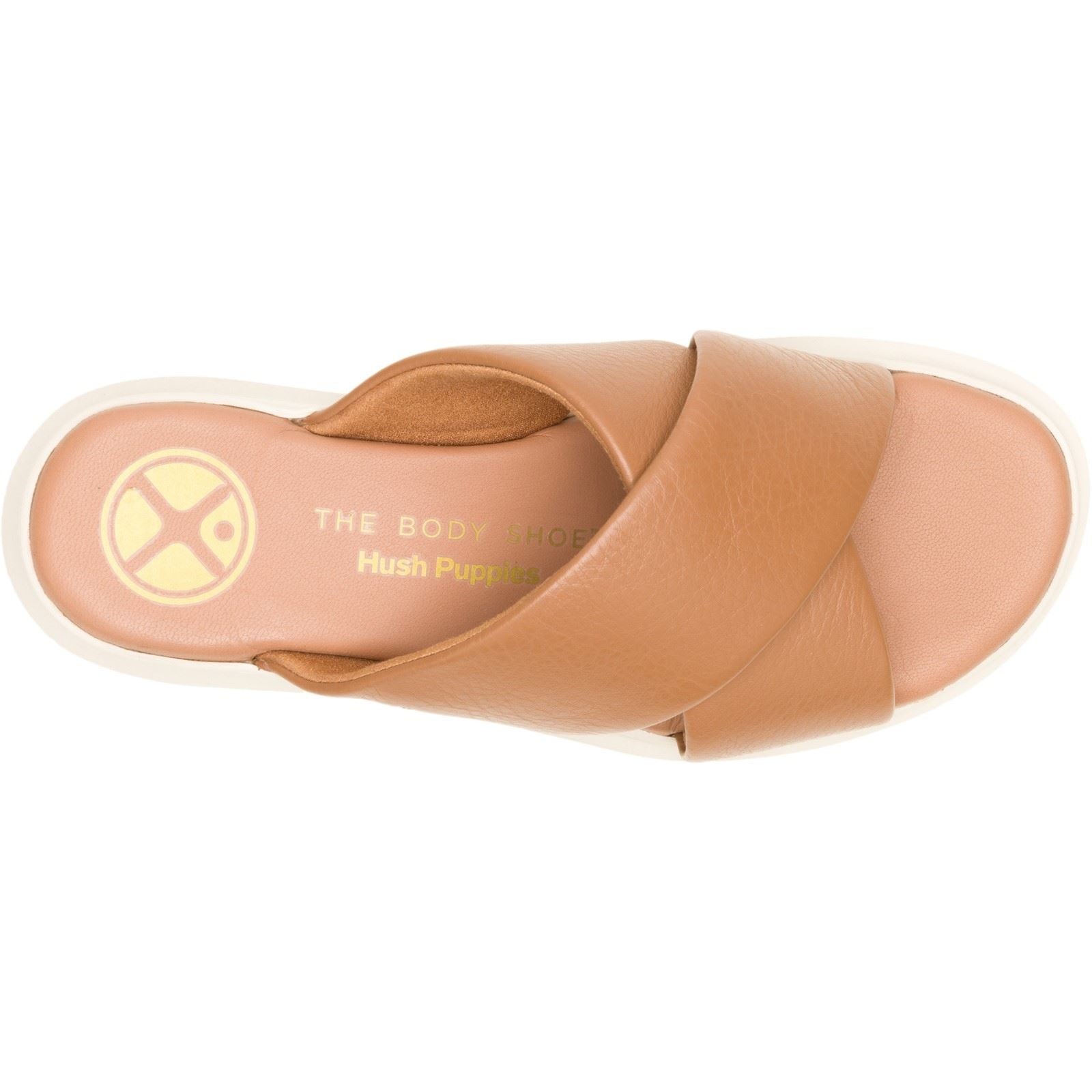 Hush Puppies Uplift Damen Sandalen Aus Leder In Tan