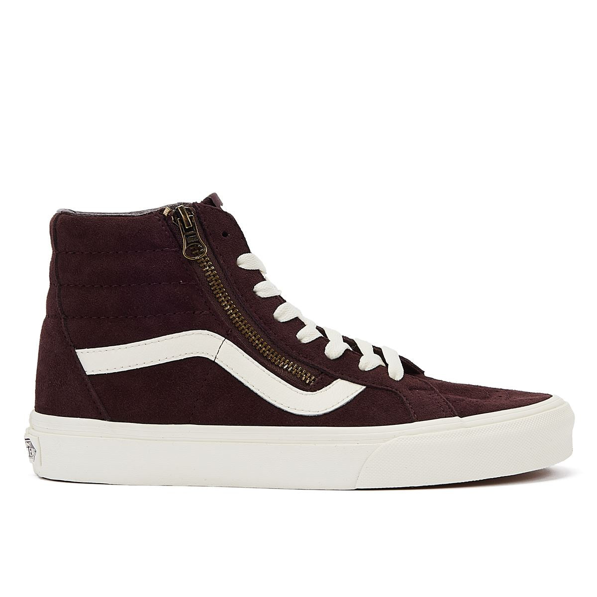 Vans Sk8-Hi Side-Zip Damen-Brauntrainer