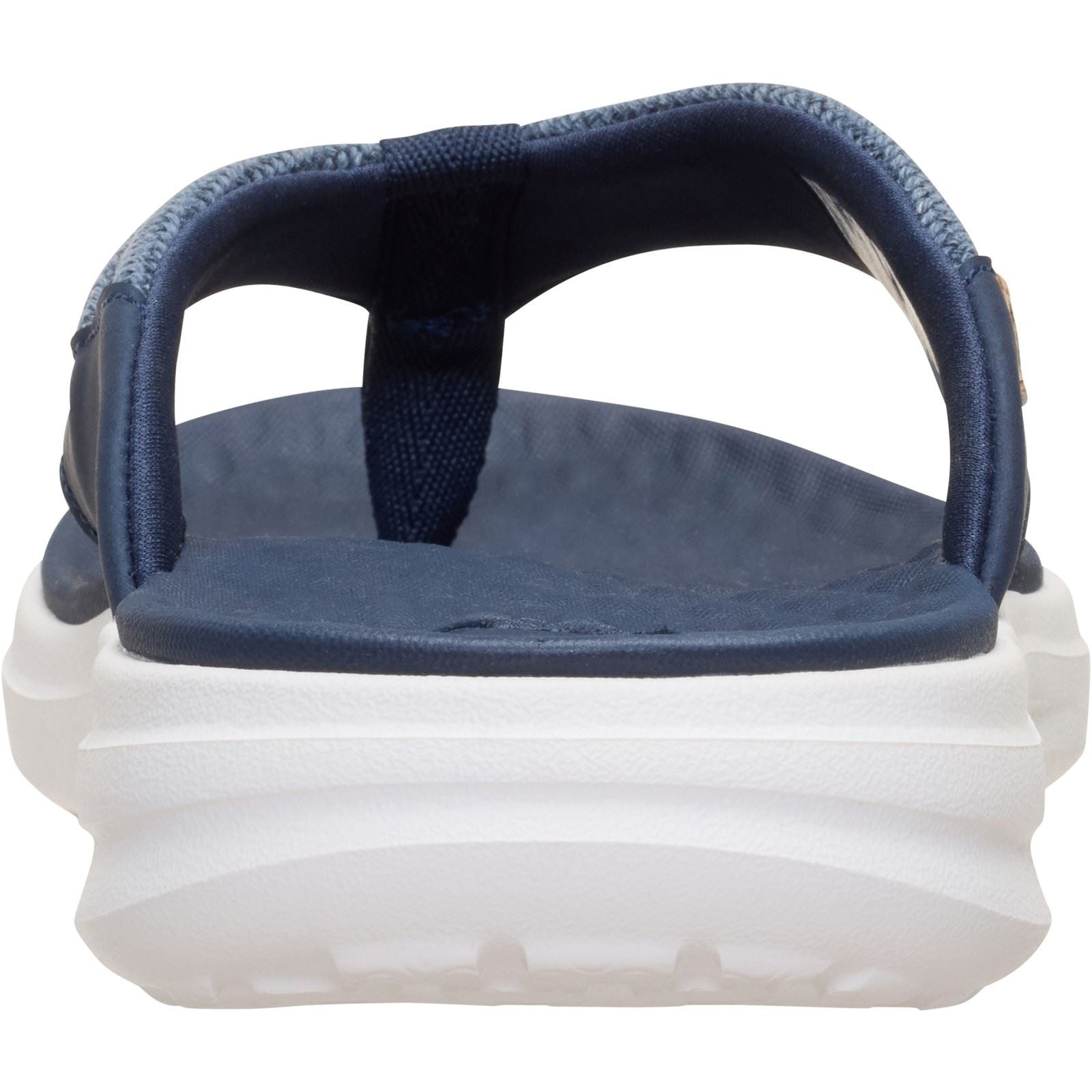 HEYDUDE Finn Flip Polyester Herren Marineblau Sandalen