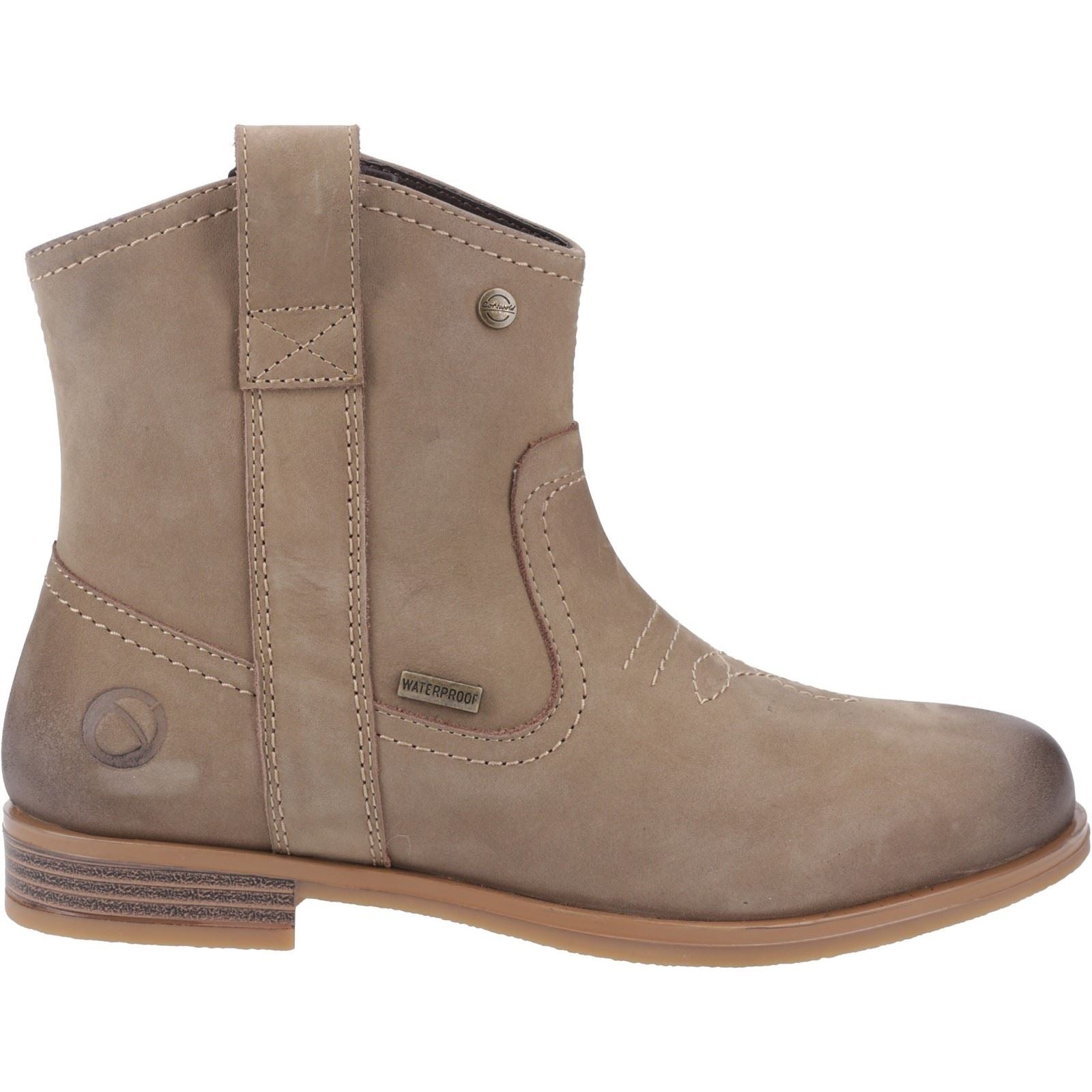 Cotswold Signet Damen Stiefel Aus Leder In Taupe