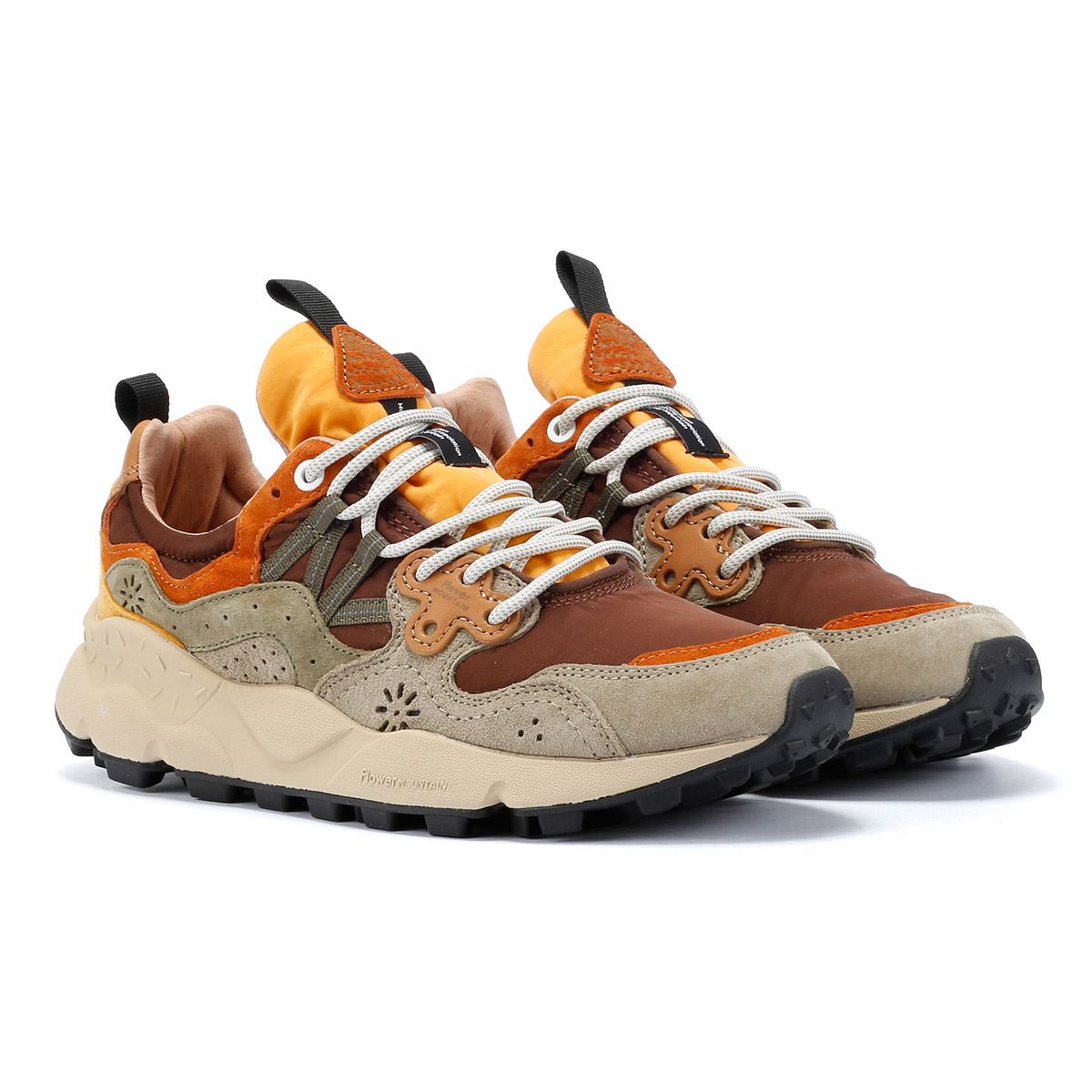 Flower Mountain Yamano 3 Wildleder Braune Turnschuhe