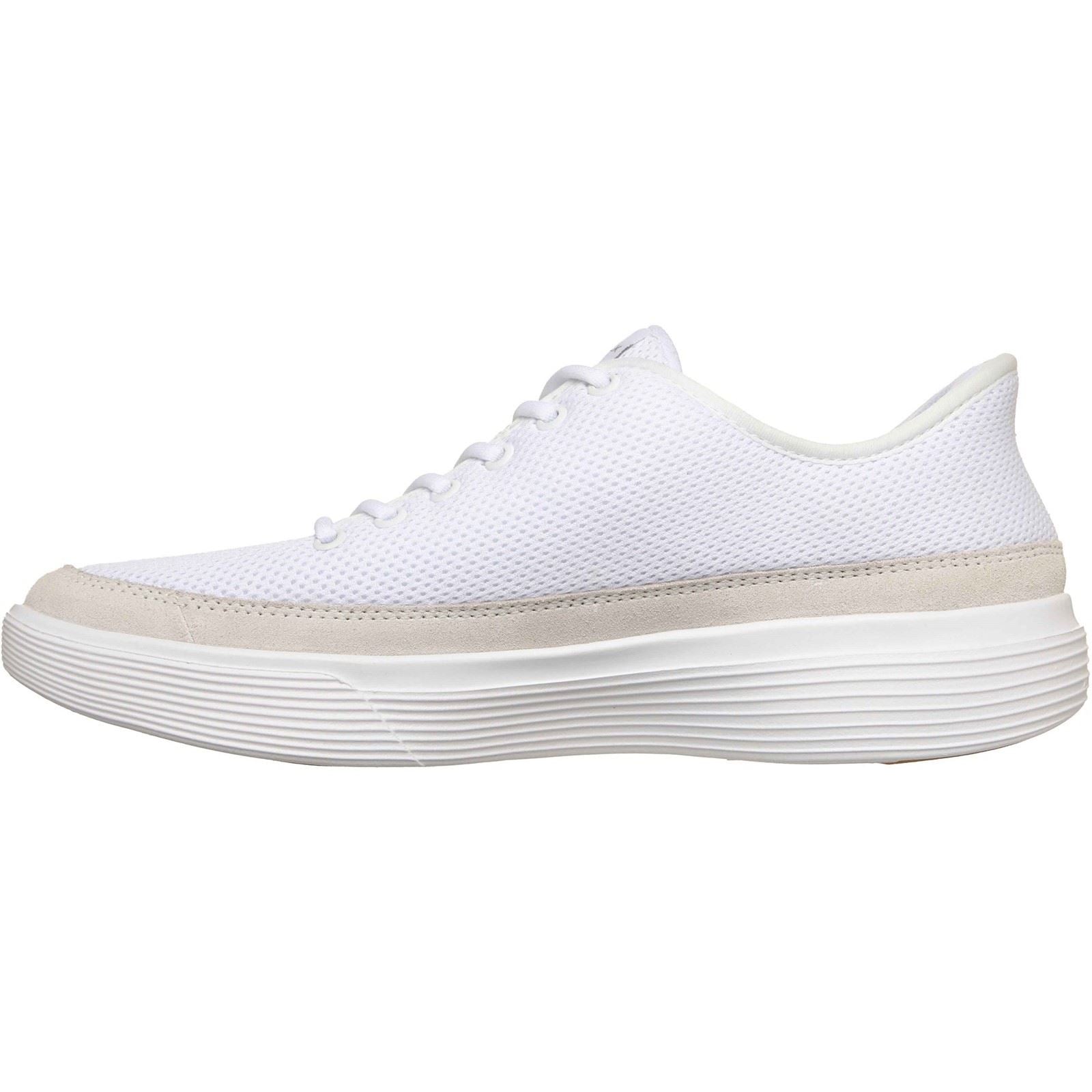 Skechers GoWalk Commuter Textile Damen Weiße Sneakers