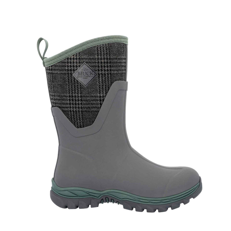 Muck Boots Arctic Sport II Graue/Karierter Gummistiefel