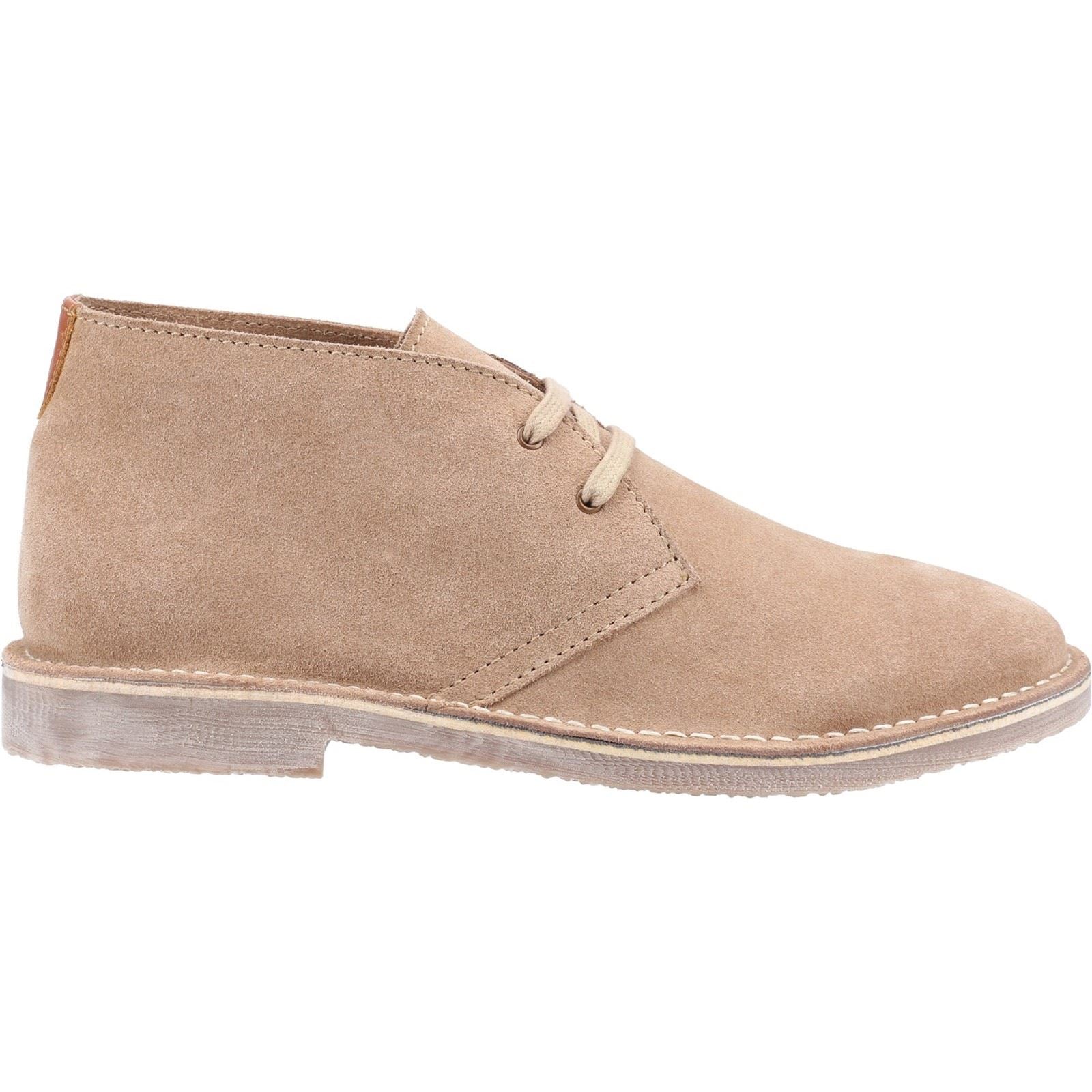 Hush Puppies Samuel Wildleder Herren Sand Wildlederstiefel