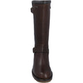 Hunter Skye Tall Leder Damen Braune Stiefel
