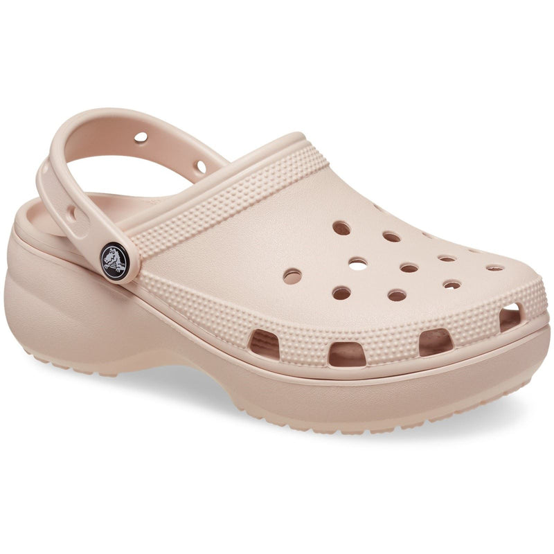 Crocs Classic Platform Clog Damen Quarz Clogs