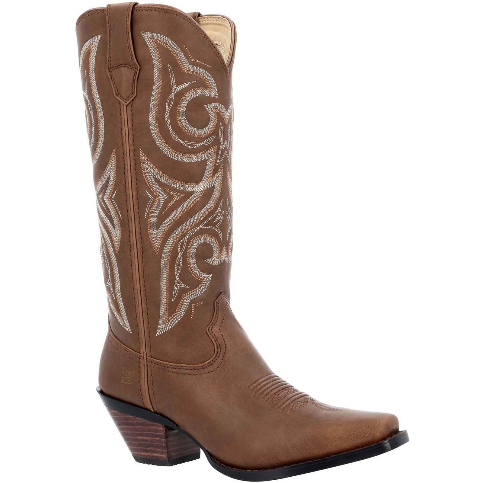 Durango Crush Textile Damen Stiefel In Milchschokoladenfarbe