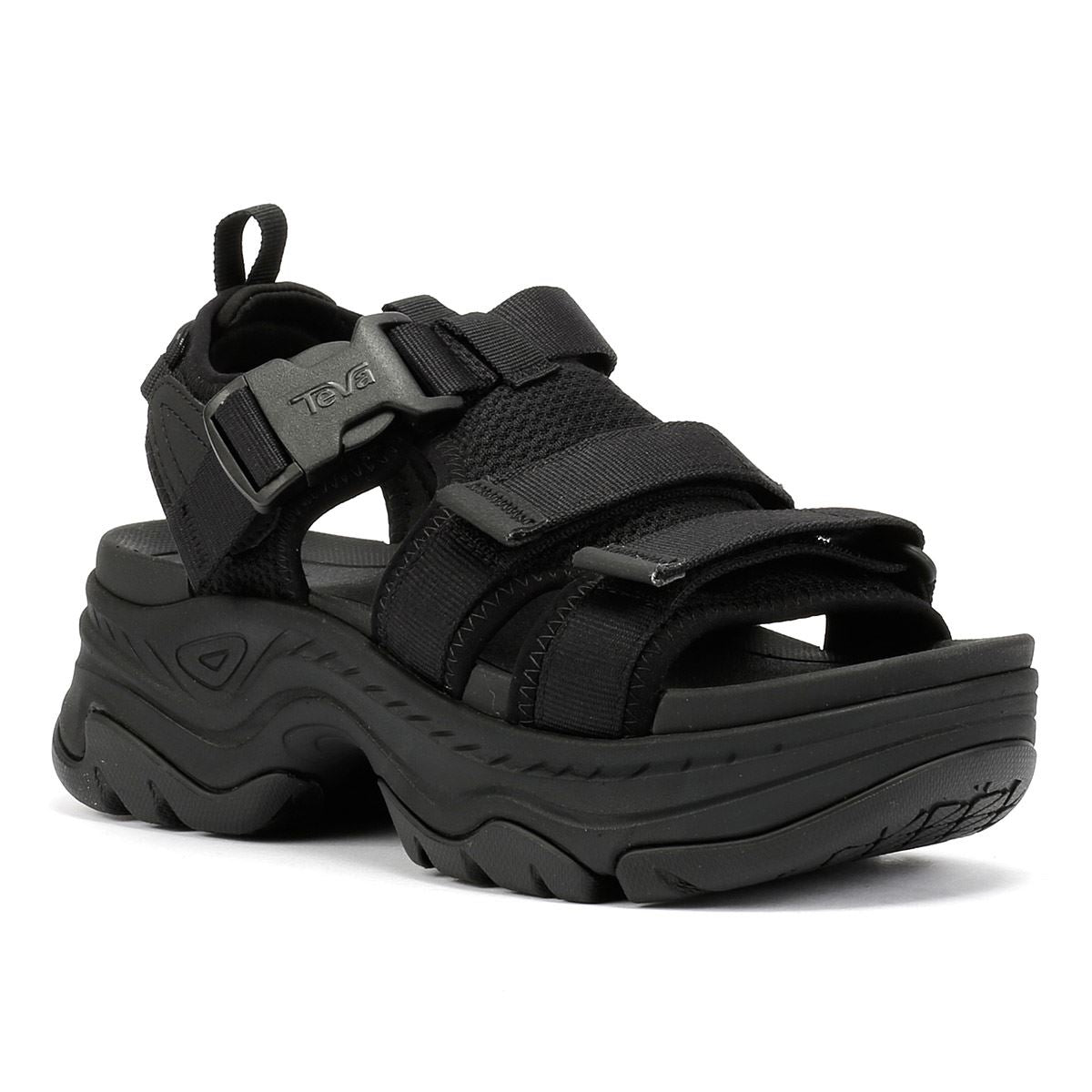 Teva Hurricane Ampsole Gaila Damen Schwarze Farbe Sandalen