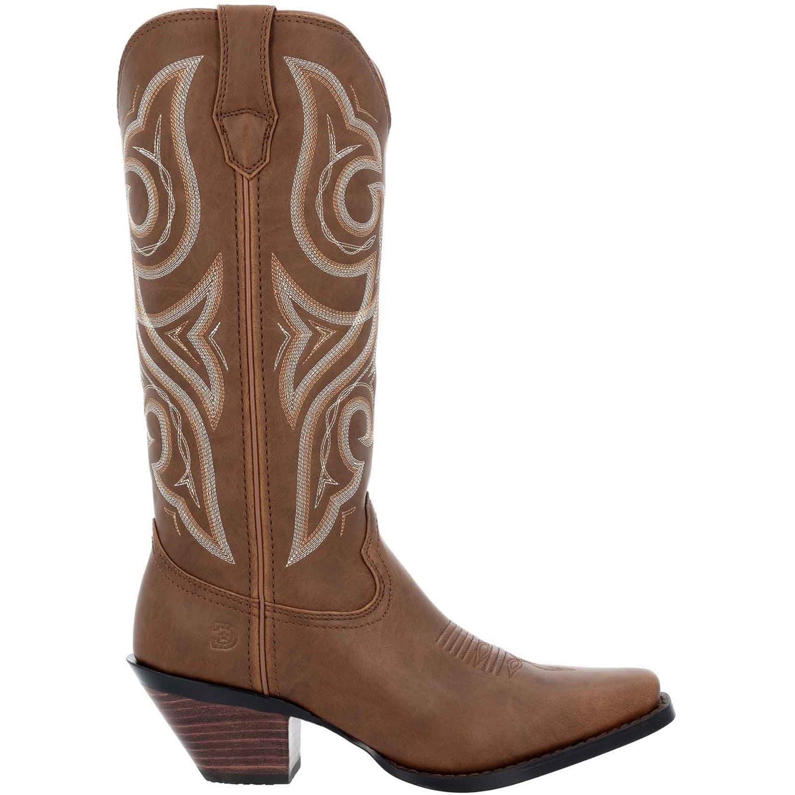 Durango Crush Textile Damen Stiefel In Milchschokoladenfarbe