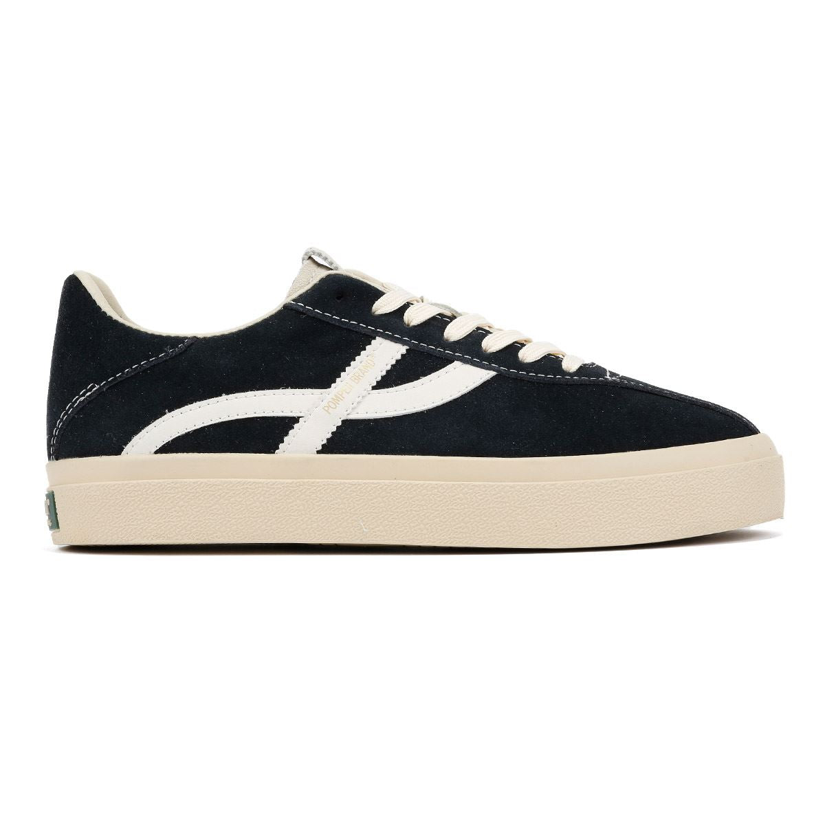 Pompeii Dart Herren Sneaker Aus Schwarzem Wildleder