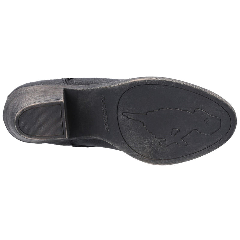 Rocket Dog Sidestep Damen Schwarze Stiefel