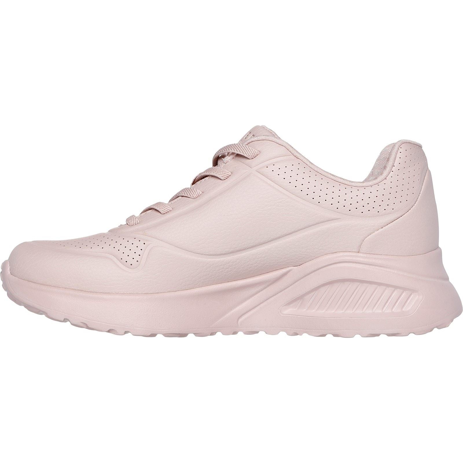 Skechers Uno Lite Lite Work Synthetik Damen Sneaker In Rosa