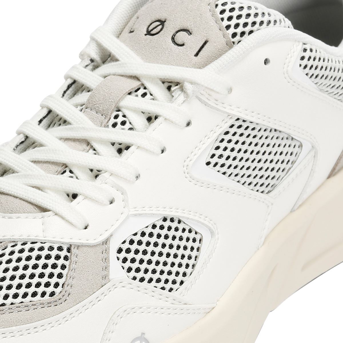 LØCI VØLT Plastik Weiße Sneakers