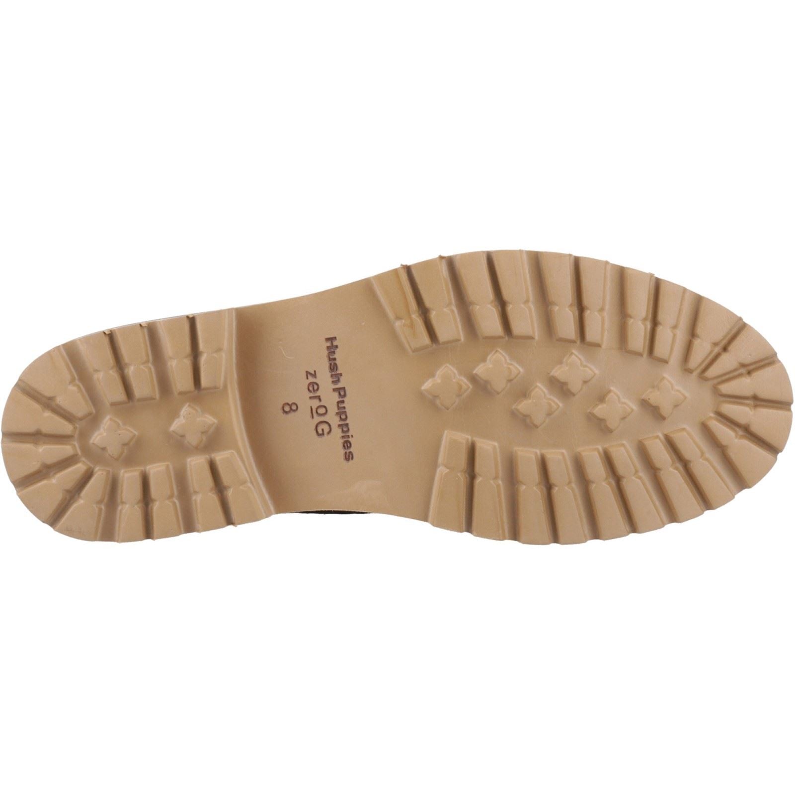 Hush Puppies Marcus Nubuk Herren Schnürschuhe in Braun
