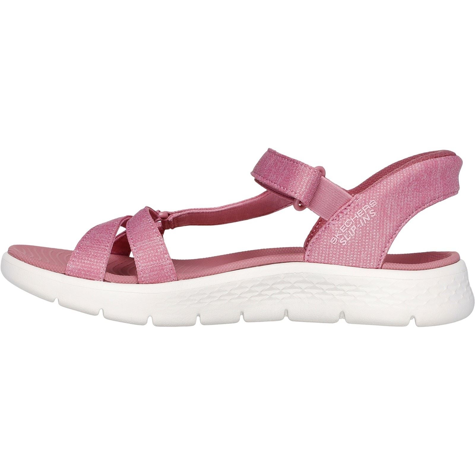 Skechers GO WALK Flex Illuminate Damen Sandalen In Malve