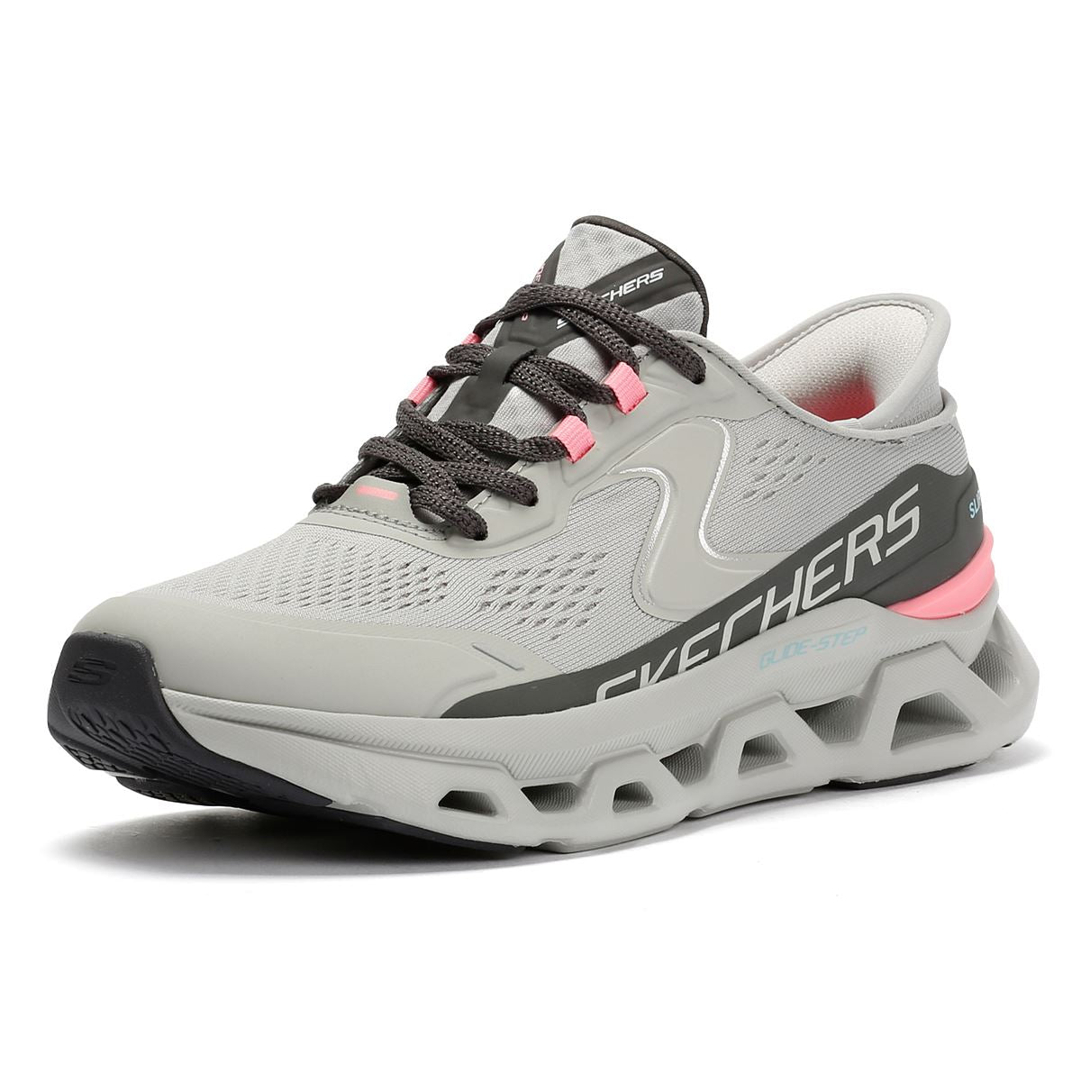 Skechers Slip-Ins Glide Step Altus Mesh Damen Sneaker In Grau