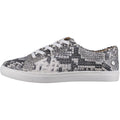 Hush Puppies Tessa Wildleder Damen Pythonsneakers