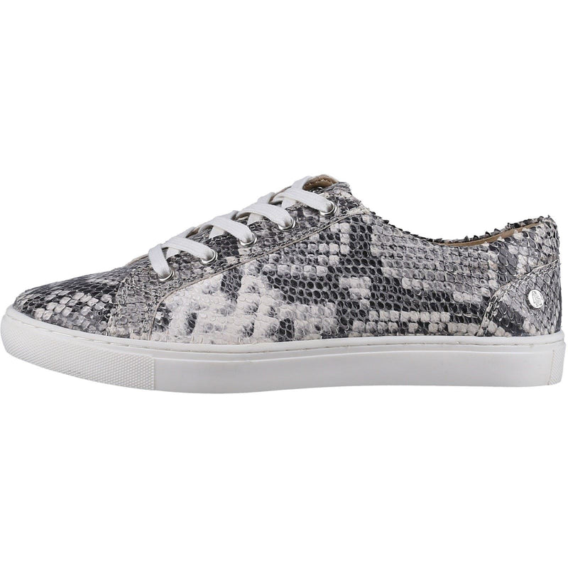 Hush Puppies Tessa Wildleder Damen Pythonsneakers
