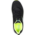 Skechers GO RUN Consistent - Intensify-X Textile Damen Sneaker In Schwarz/Limette