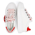 Karl Lagerfeld Kapri Valentine Pendant Damen Sneaker Aus Weißem Leder