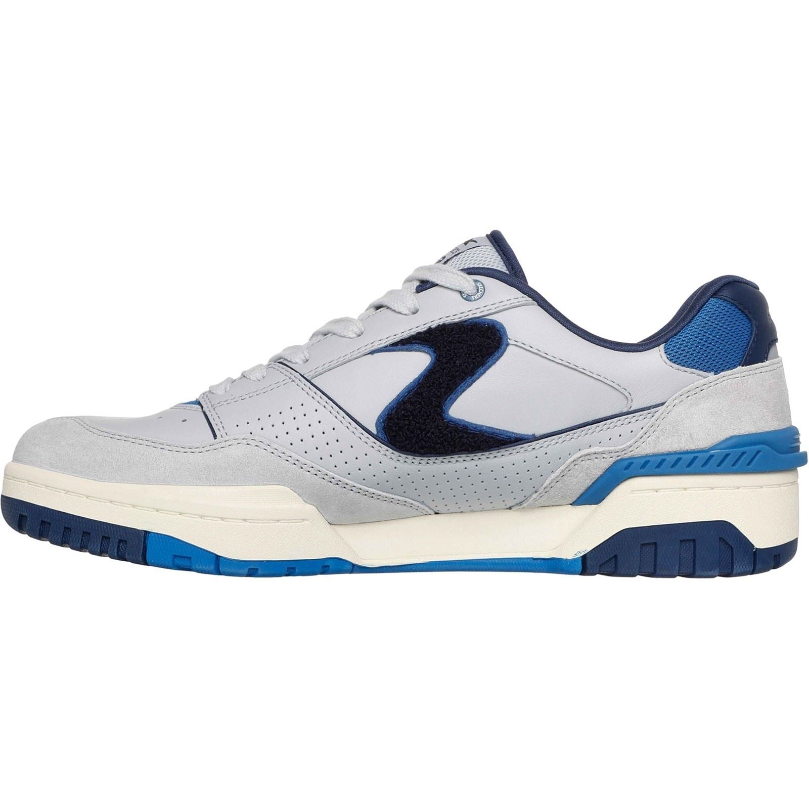 Skechers S-1992 Leder Herren Grau/Blau Sneaker