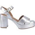 Hush Puppies Ophelia Wildleder Damensilberschuhe