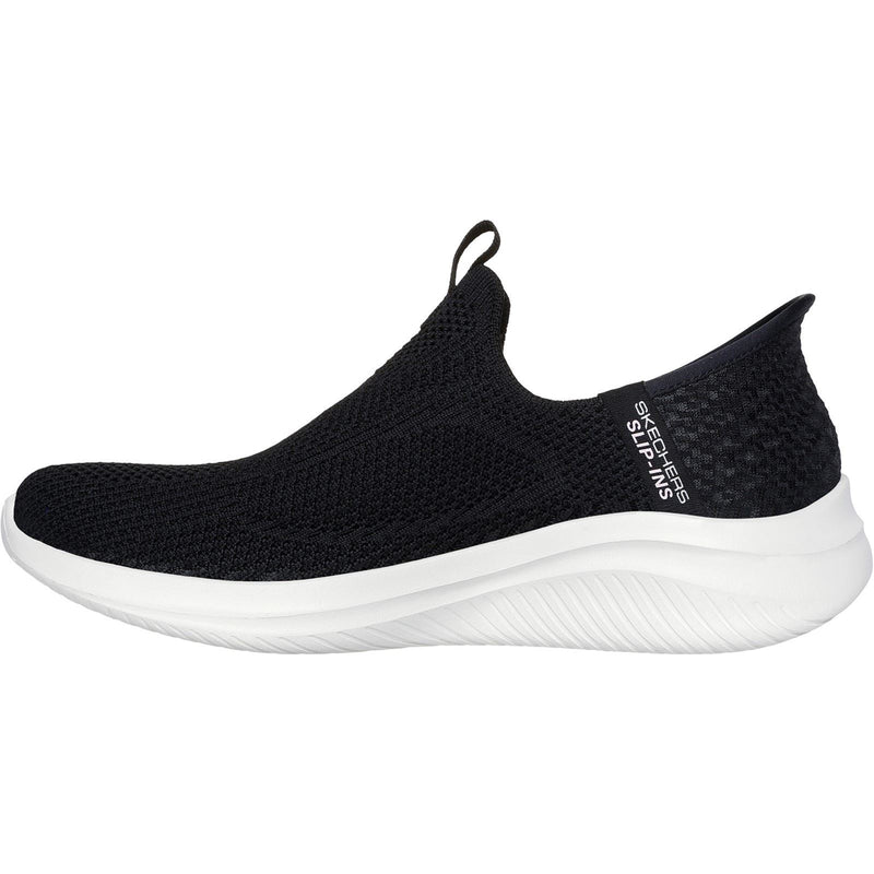 Skechers Ultra Flex 3.0 Easy Win Textile Damen Sneaker In Schwarz