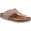 Hush Puppies Billie Damen Sandalen Aus Wildleder In Taupe
